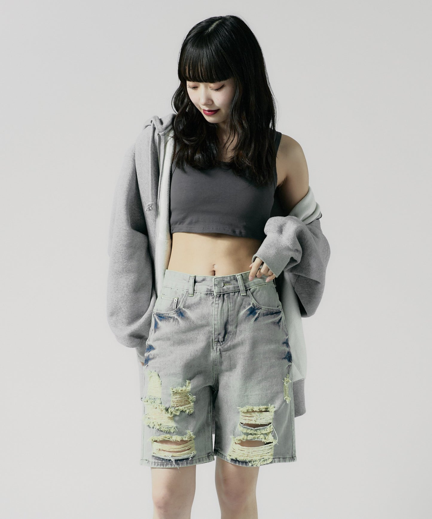 Chick / cropped Tanktop クロップド丈 タンクトップ