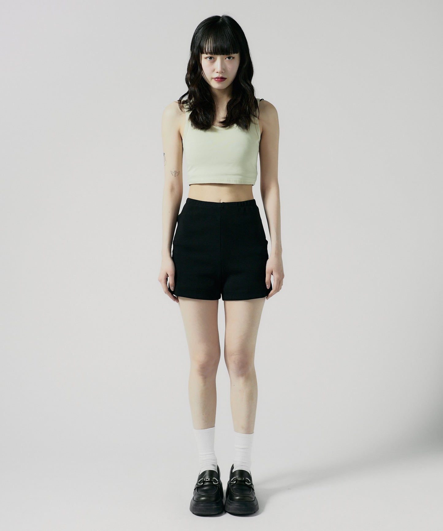 Chick / cropped Tanktop クロップド丈 タンクトップ