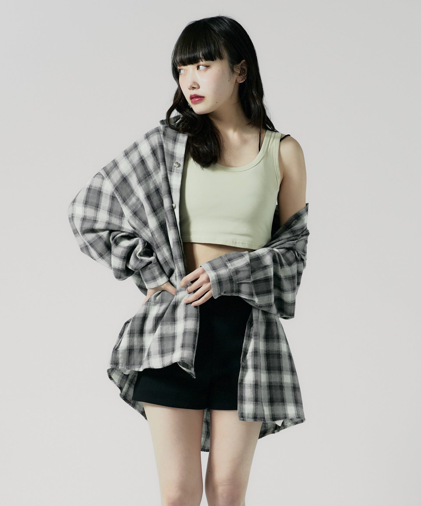 Chick / cropped Tanktop クロップド丈 タンクトップ