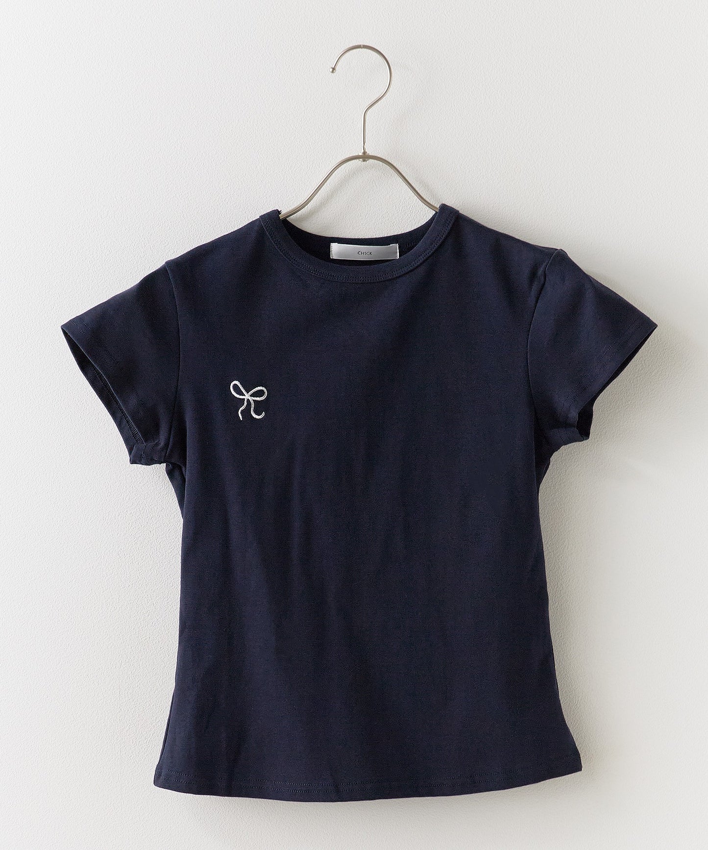 Chick / Ribbon Logo Tight TEE リボンロゴ タイトTシャツ