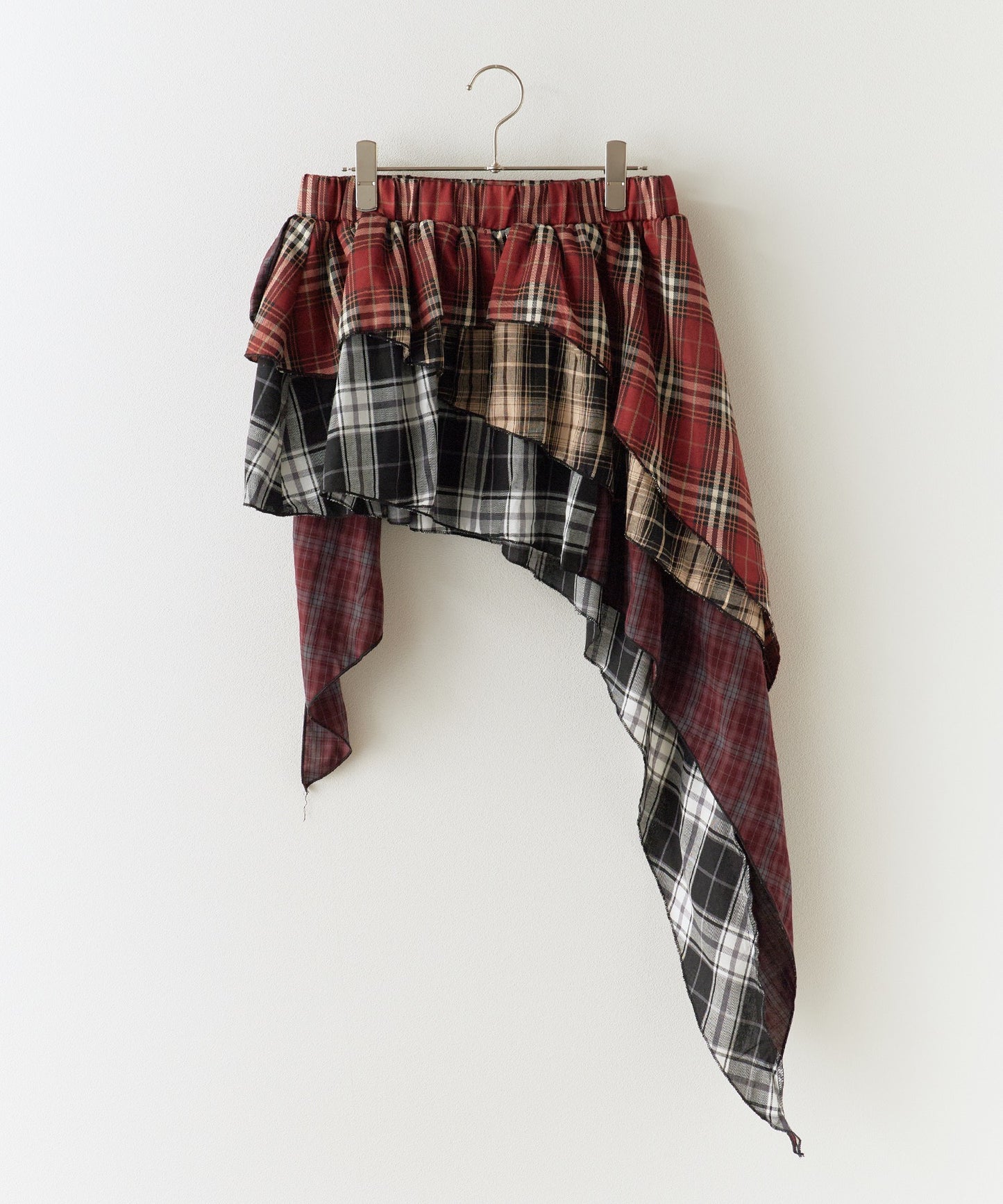 Chick / Check Layered Skirt チェックレイヤードスカート