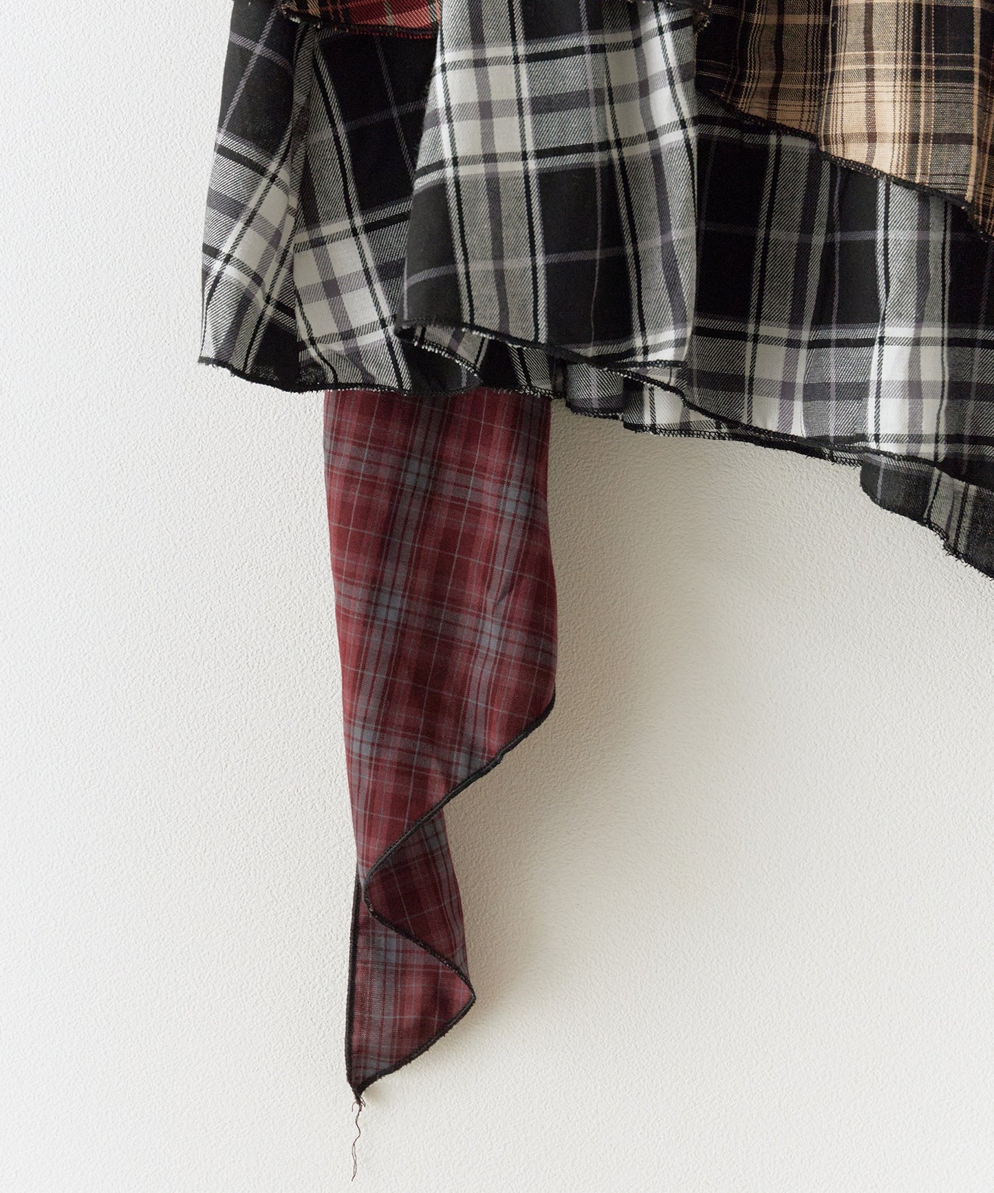 Chick / Check Layered Skirt チェックレイヤードスカート