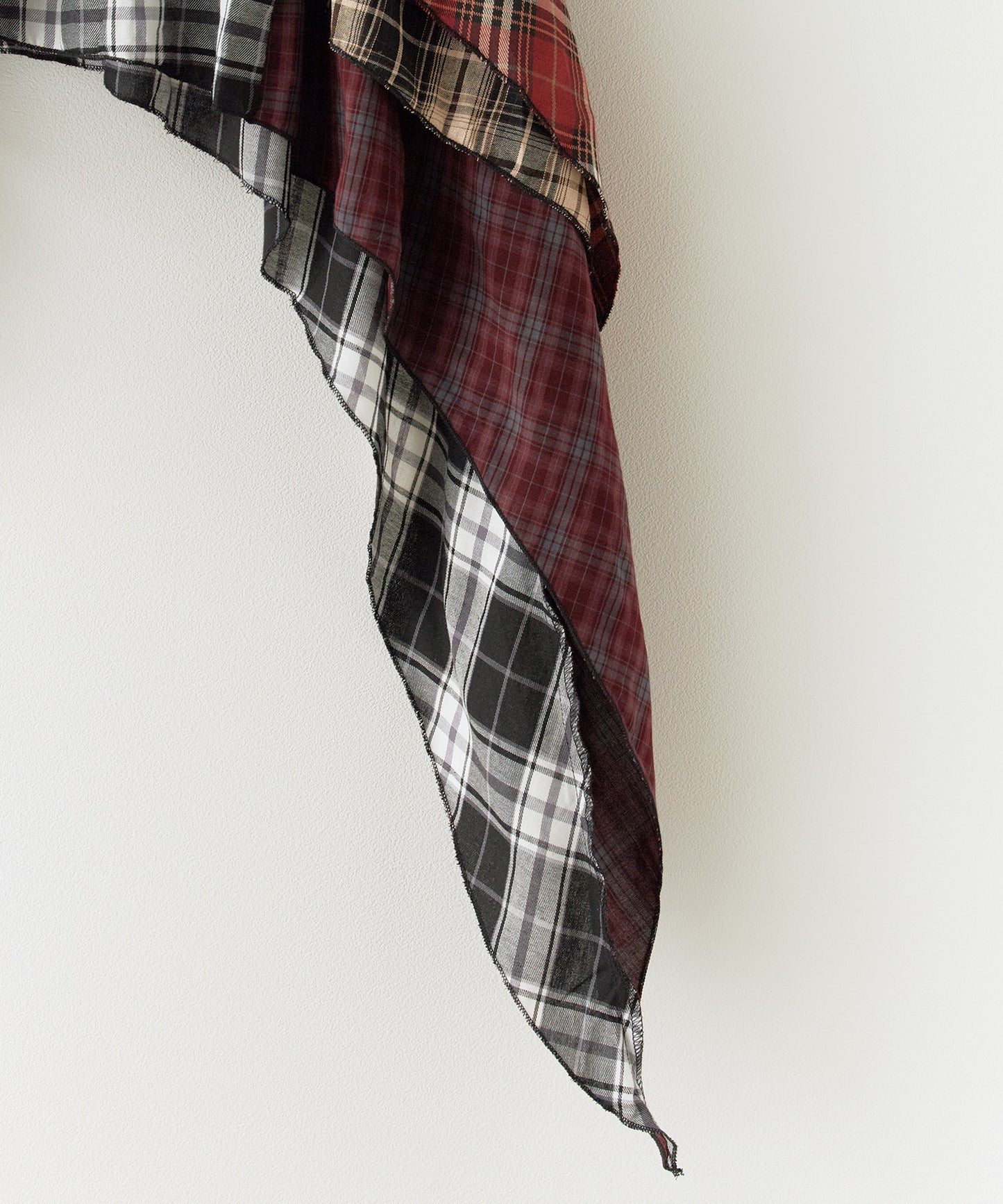 Chick / Check Layered Skirt チェックレイヤードスカート