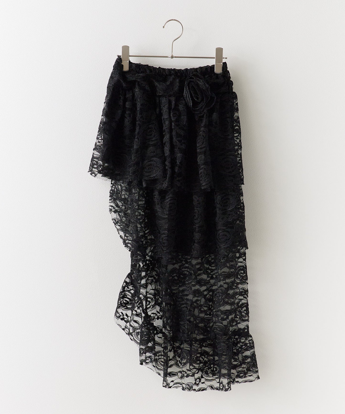 Chick / Asymmetry Lace Skirt アシンメトリーレーススカート