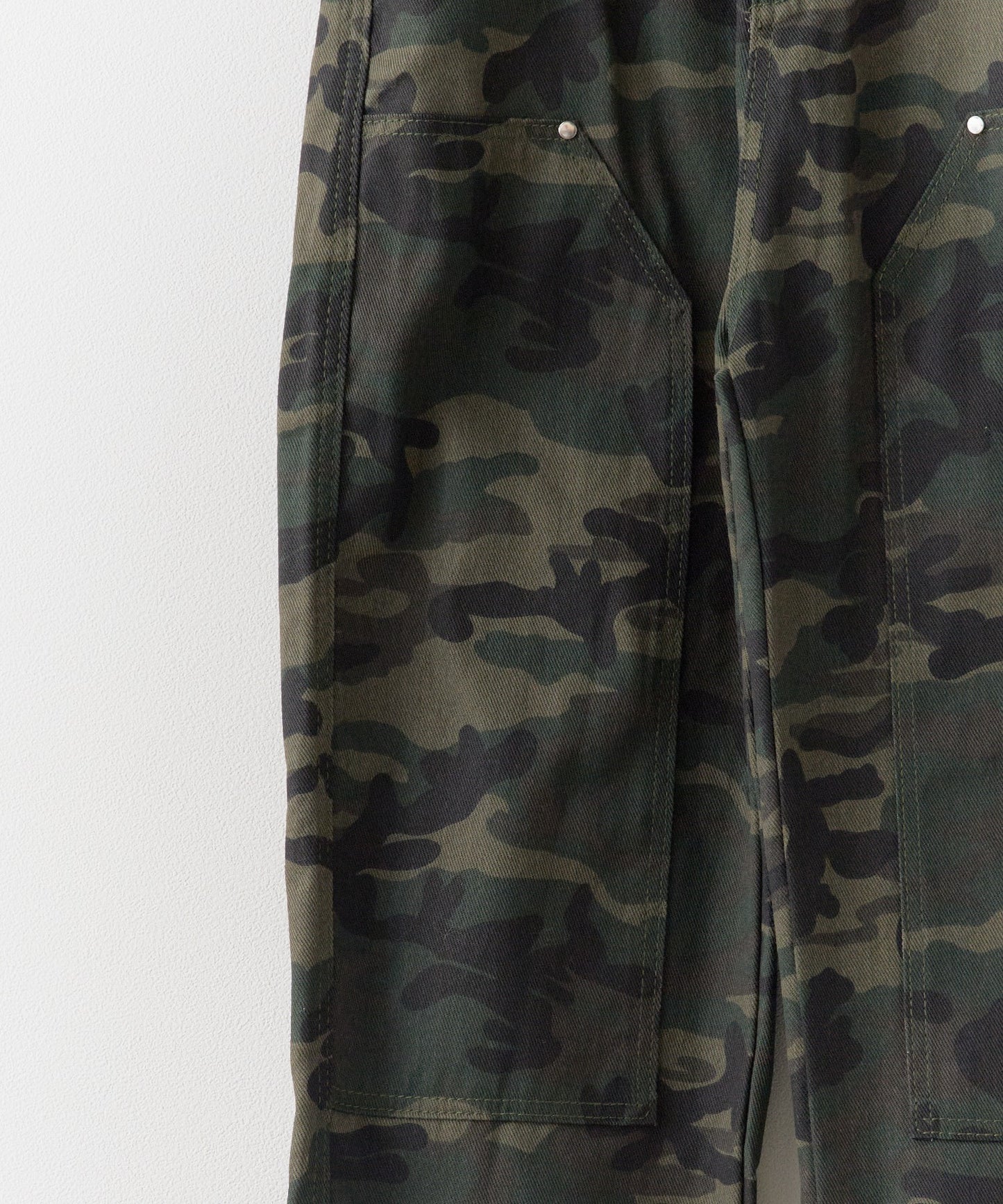 Chick / Double Knee Wide Camo Pattern Pants ダブルニー カモ柄 ワイドパンツ