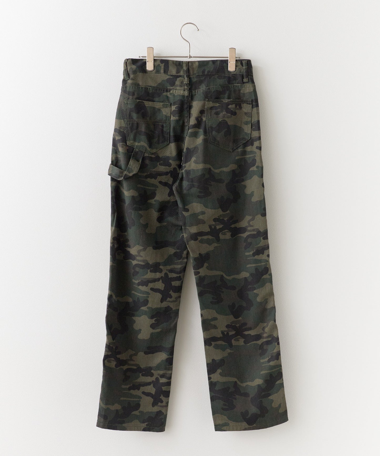 Chick / Double Knee Wide Camo Pattern Pants ダブルニー カモ柄 ワイドパンツ