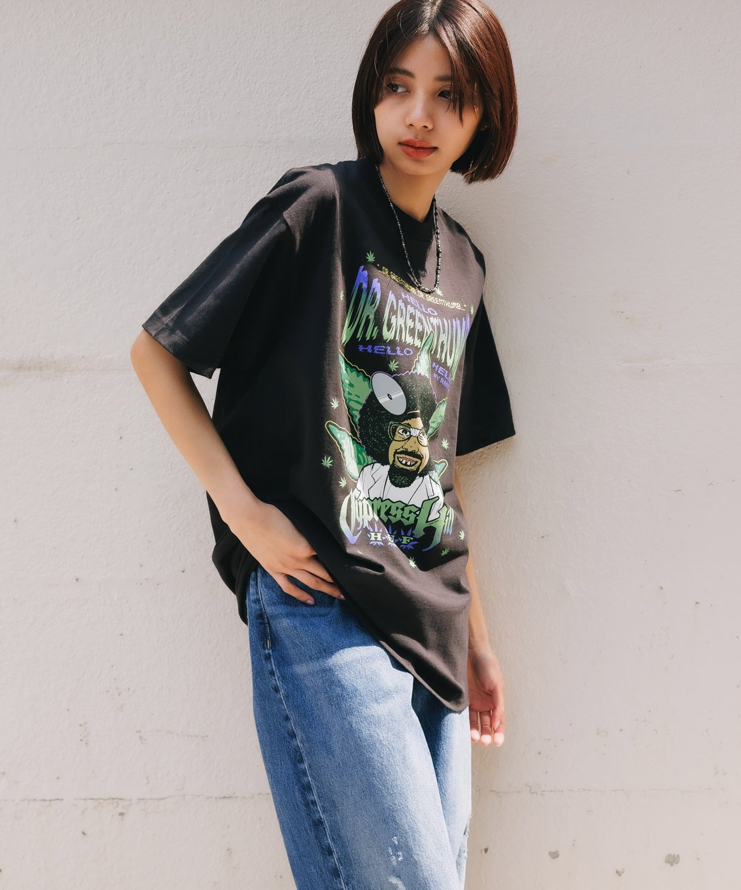HUF×CYPRESS HILL / DR GREENTHUMB SS TEE