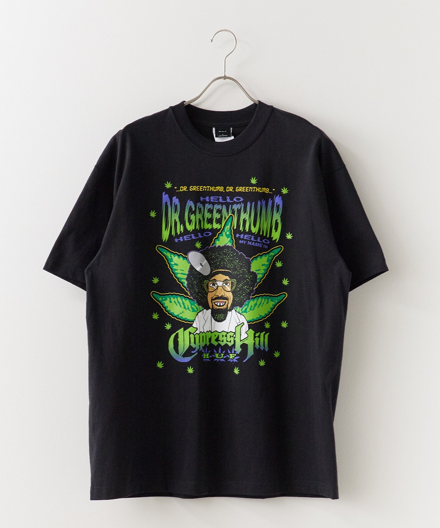 HUF×CYPRESS HILL / DR GREENTHUMB SS TEE
