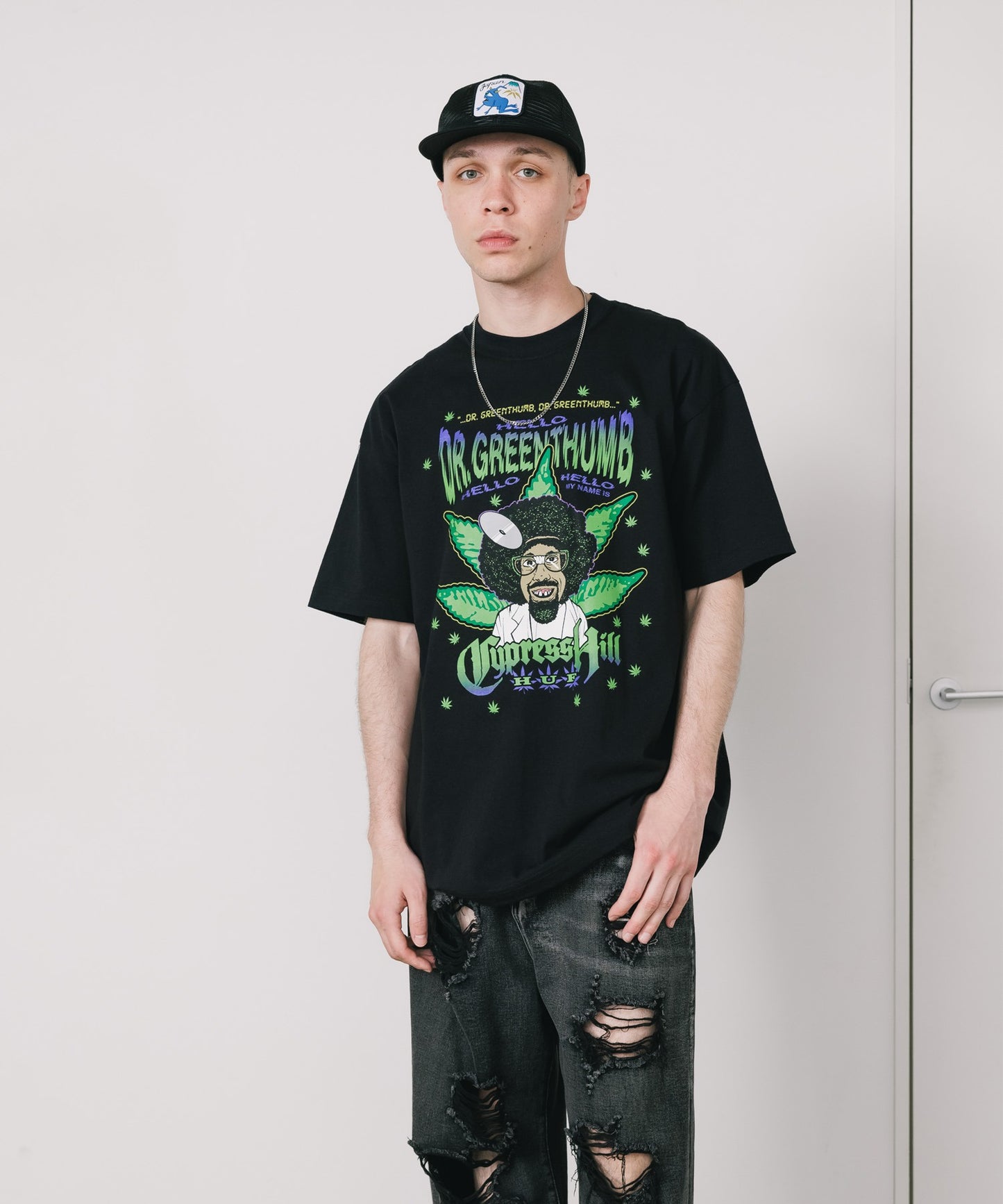 HUF×CYPRESS HILL / DR GREENTHUMB SS TEE