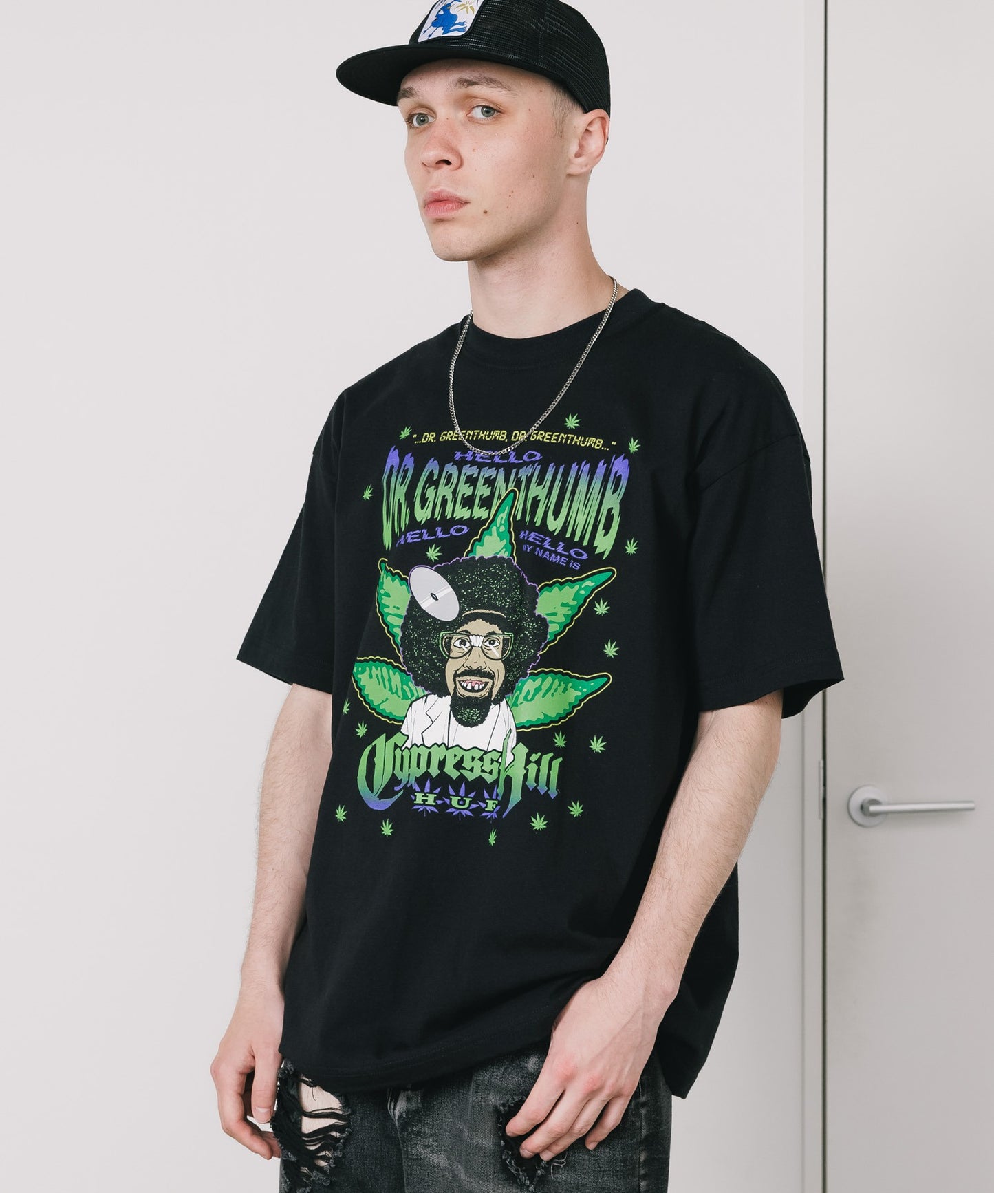 HUF×CYPRESS HILL / DR GREENTHUMB SS TEE