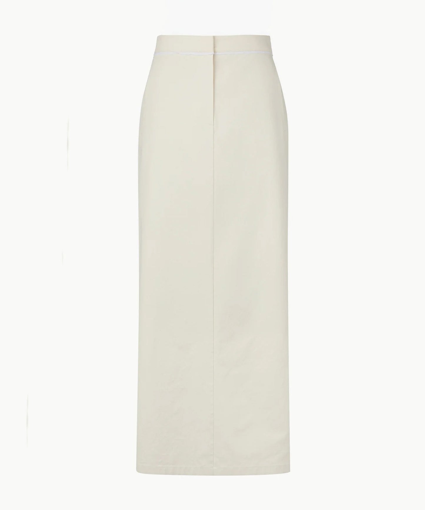 KUME / Fringe Wasit H-line Skirt / ロングスカート