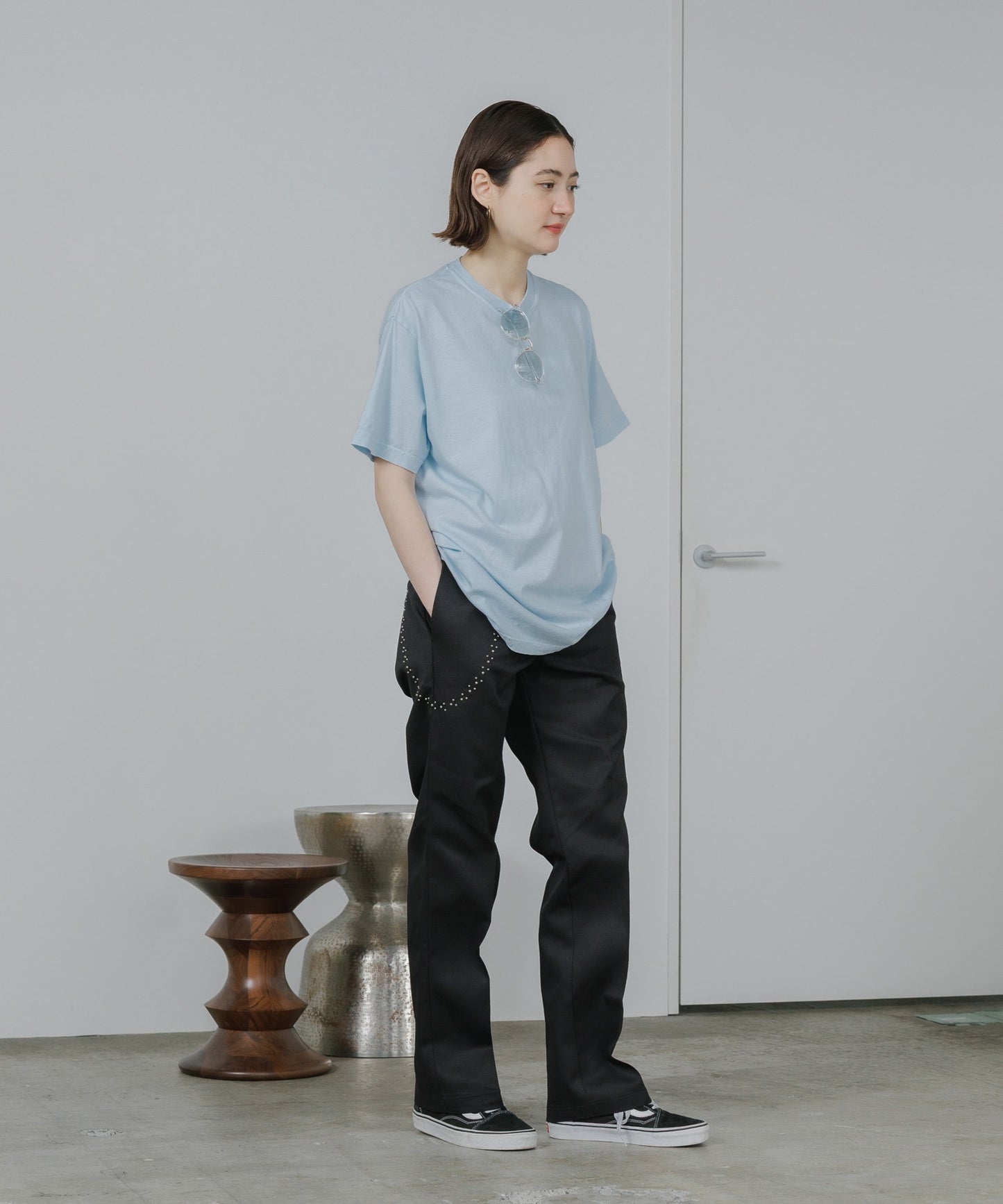 HTC×Dickies / ARROW CHAIN 874 / アローチェーンスタッズ ワークパンツ