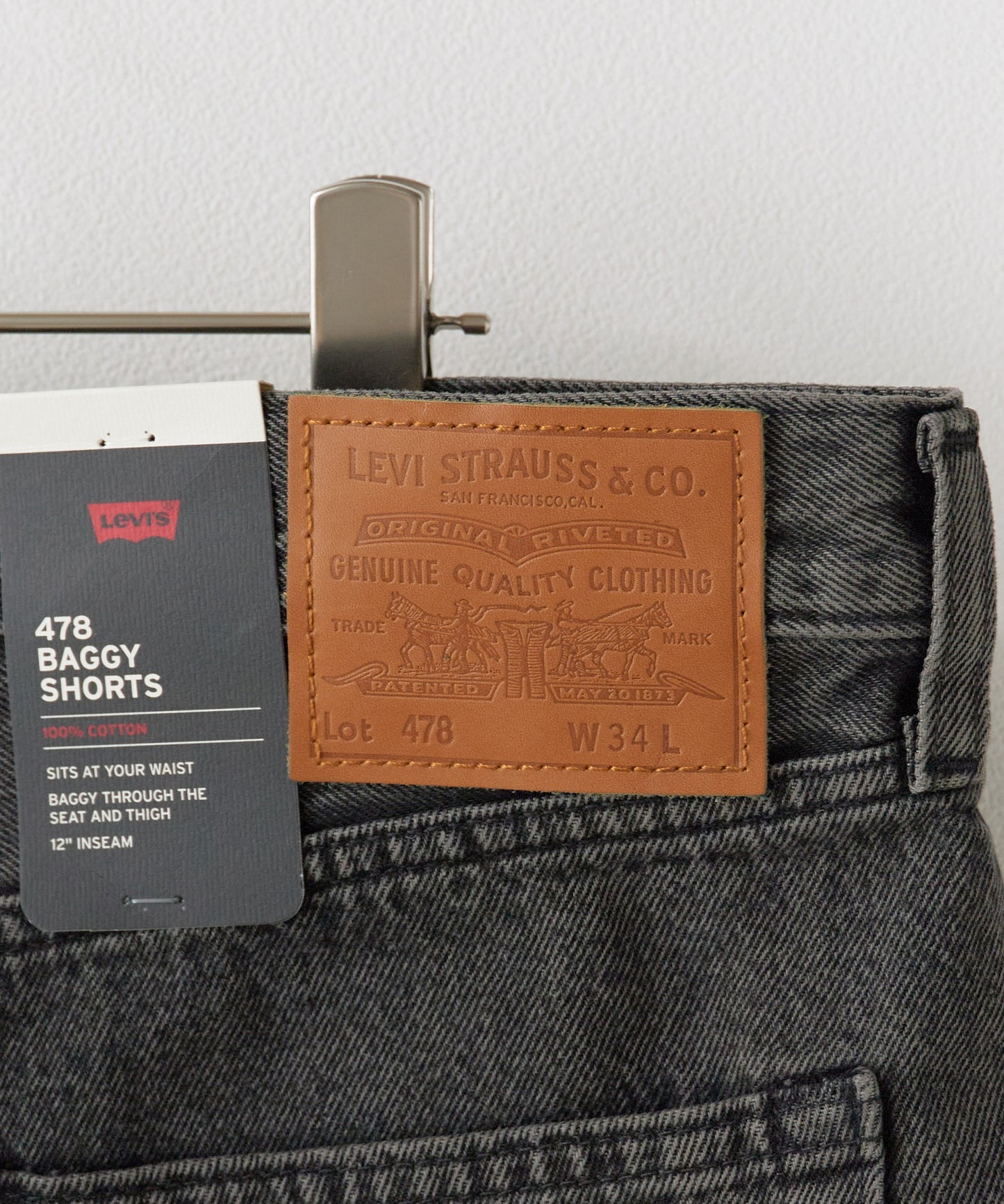 LEVI'S / 478 BAGGY SHORTS