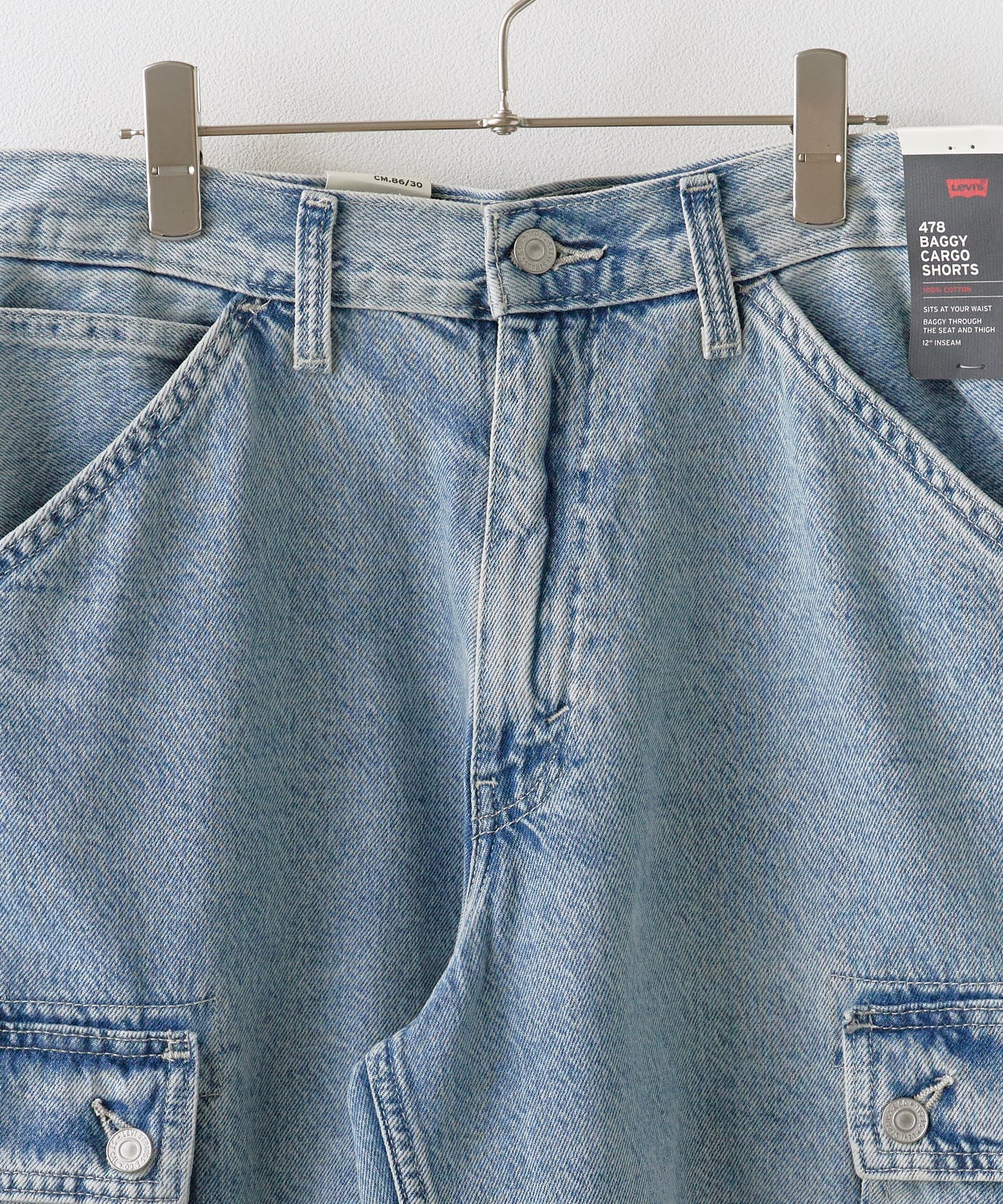 LEVI'S / 478 BAGGY SHORTS