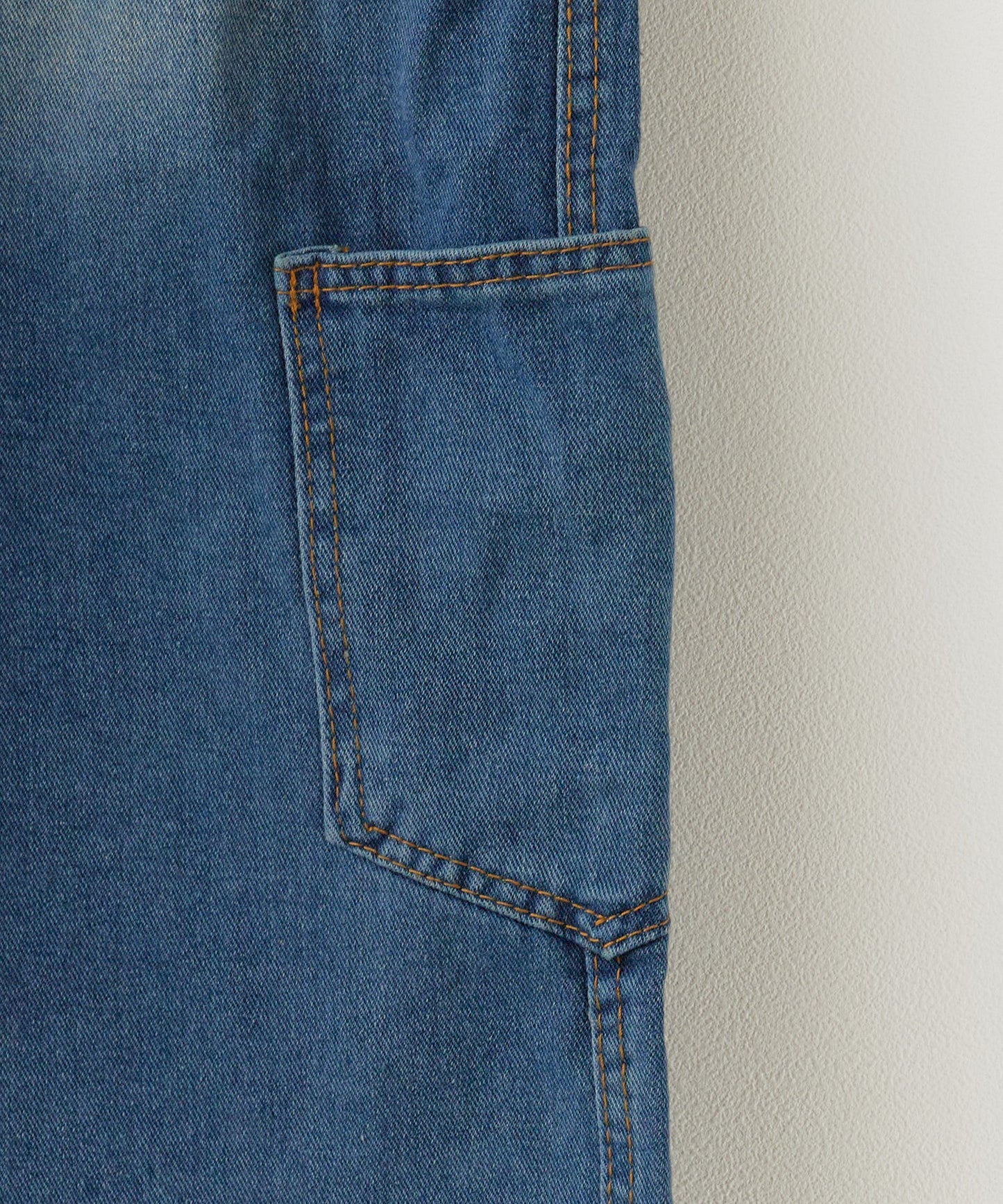 Theater code / Zip pocket denim pants