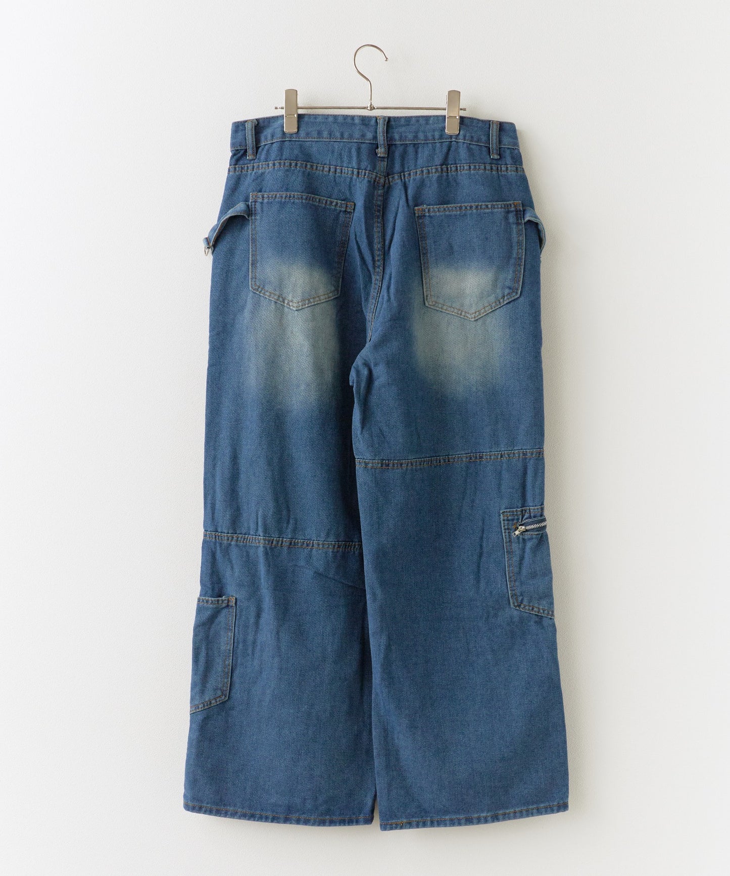 Theater code / Zip pocket denim pants