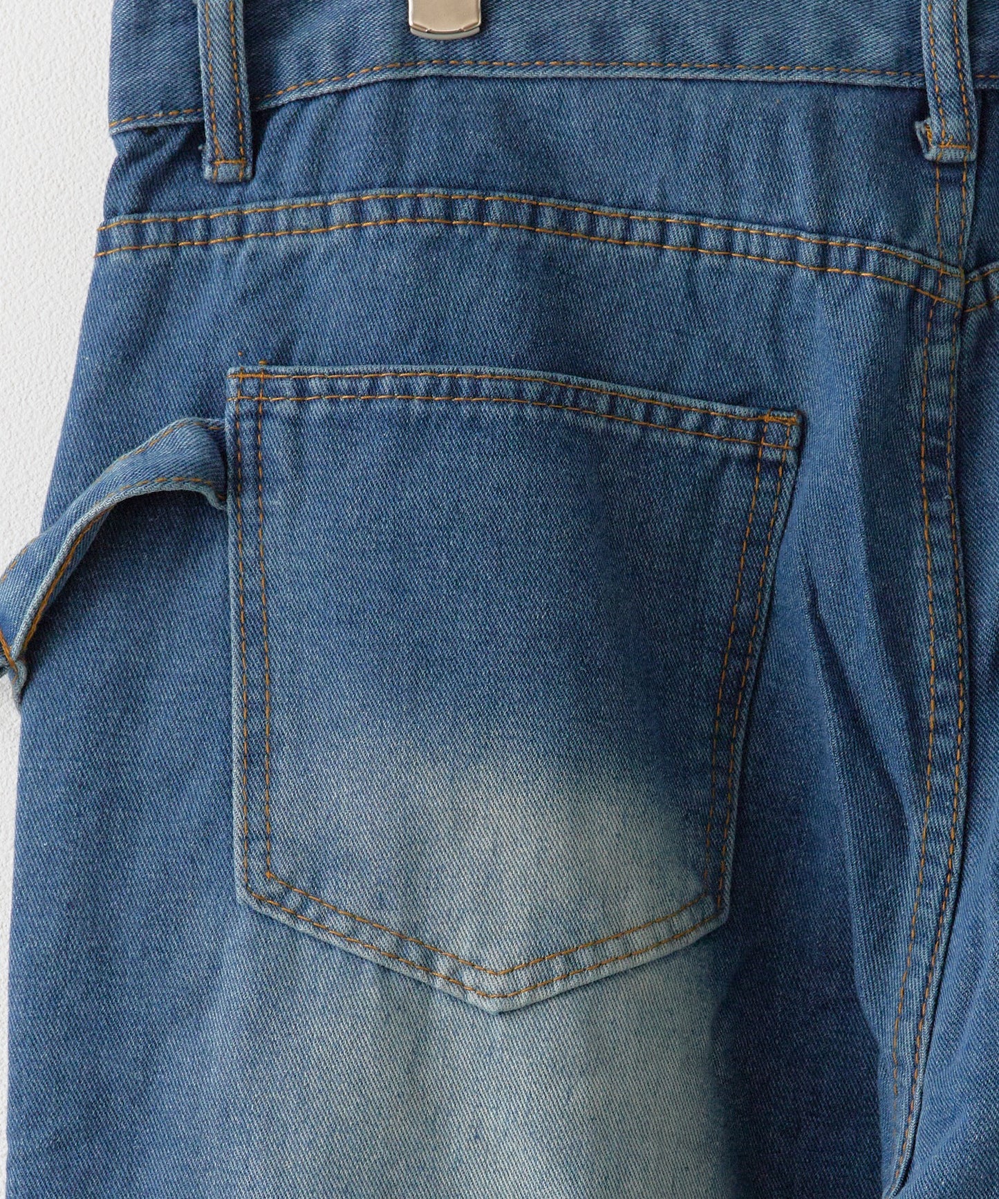 Theater code / Zip pocket denim pants