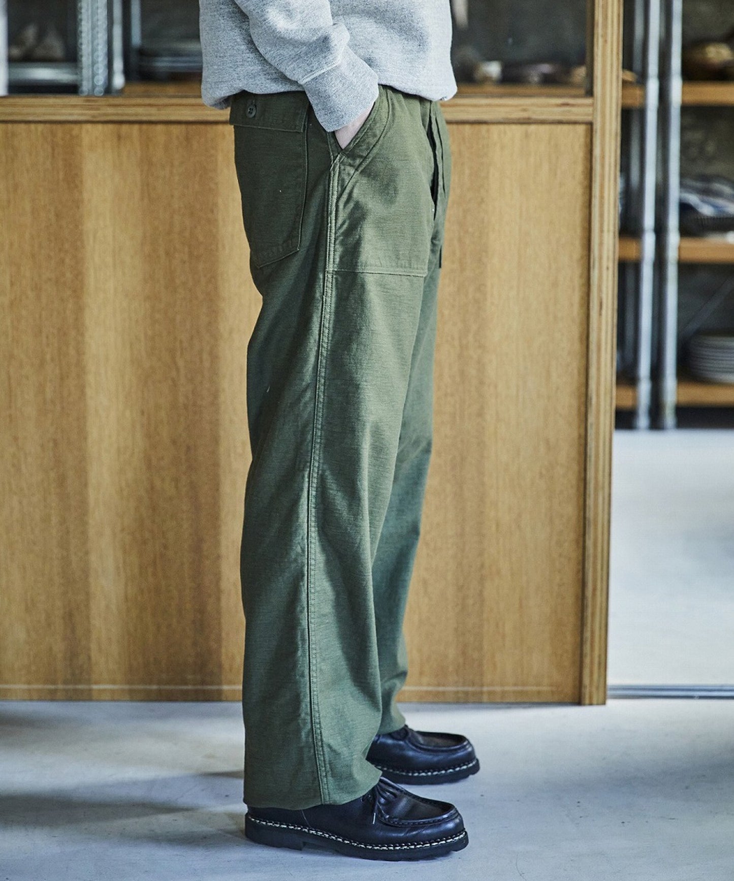 【予約】orSlow / VINTAGE FIT FATIGUE PANTS