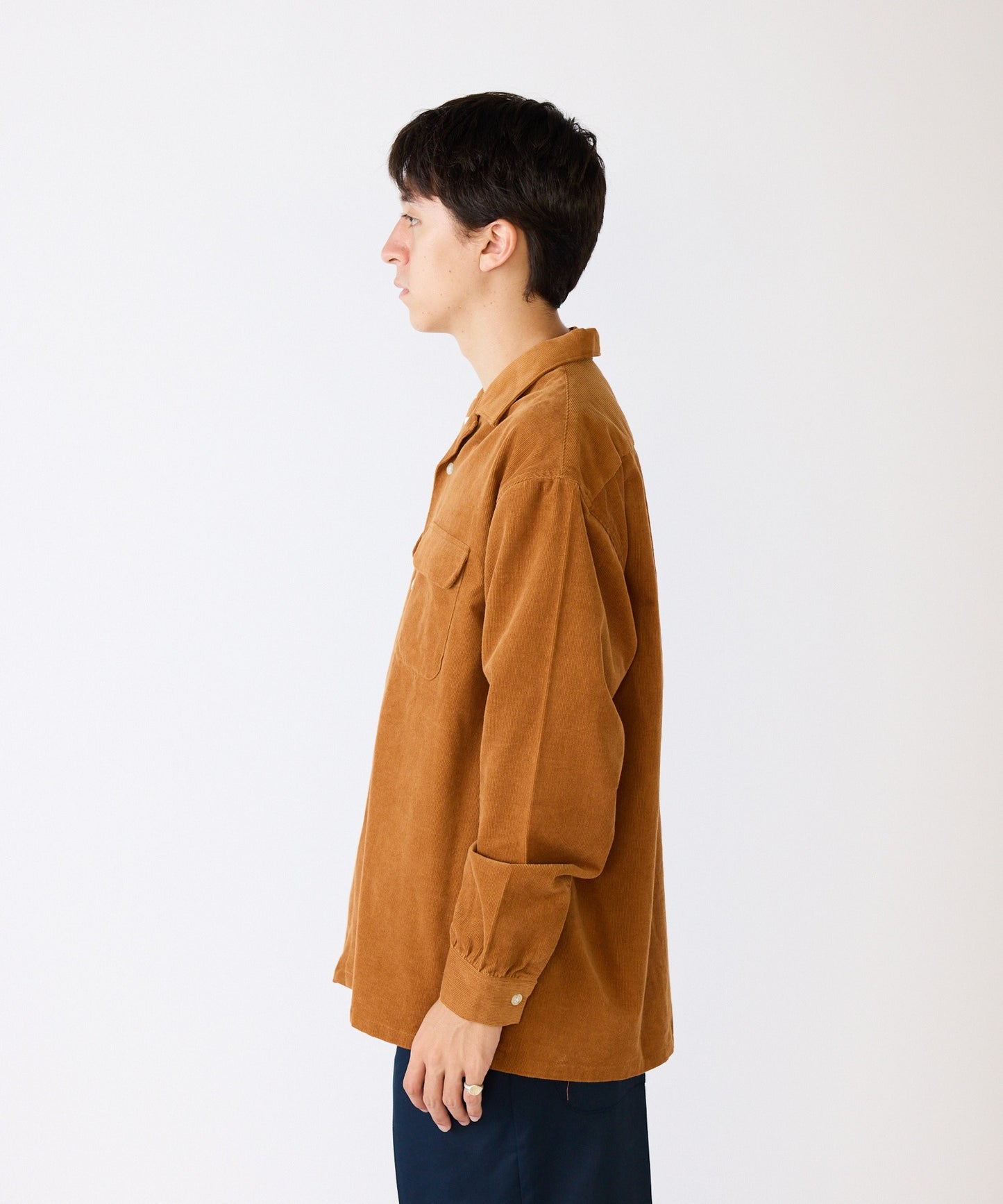 【予約】FIVE BROTHER / CORDUROY ONE-OP SHIRTS オープンカラーシャツ