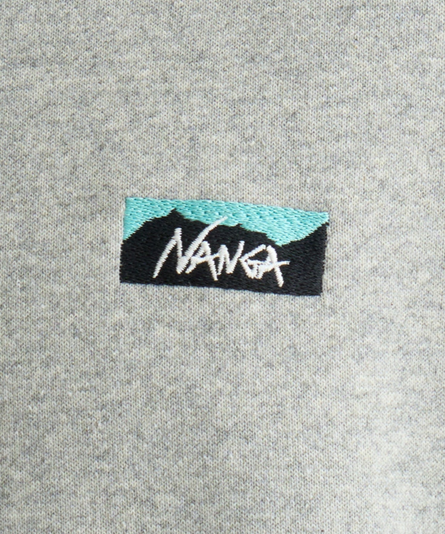 NANGA / ECO HYBRID MINI BOX LOGO EMBROIDERY SWEATSHIRT