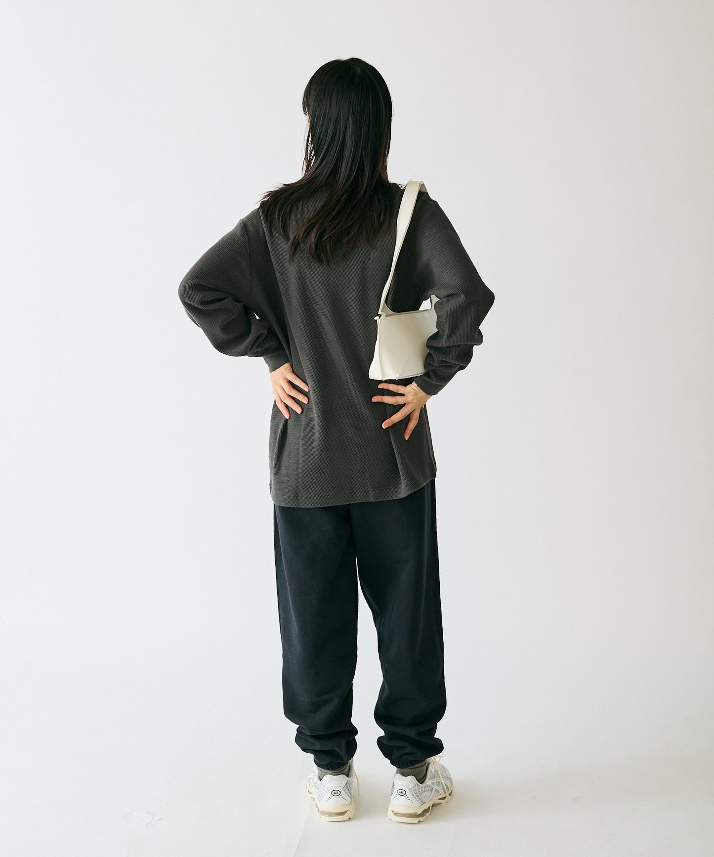 Healthknit / Thermal King Raschel Honeycomb Crew Damage L/S サーマルトップス