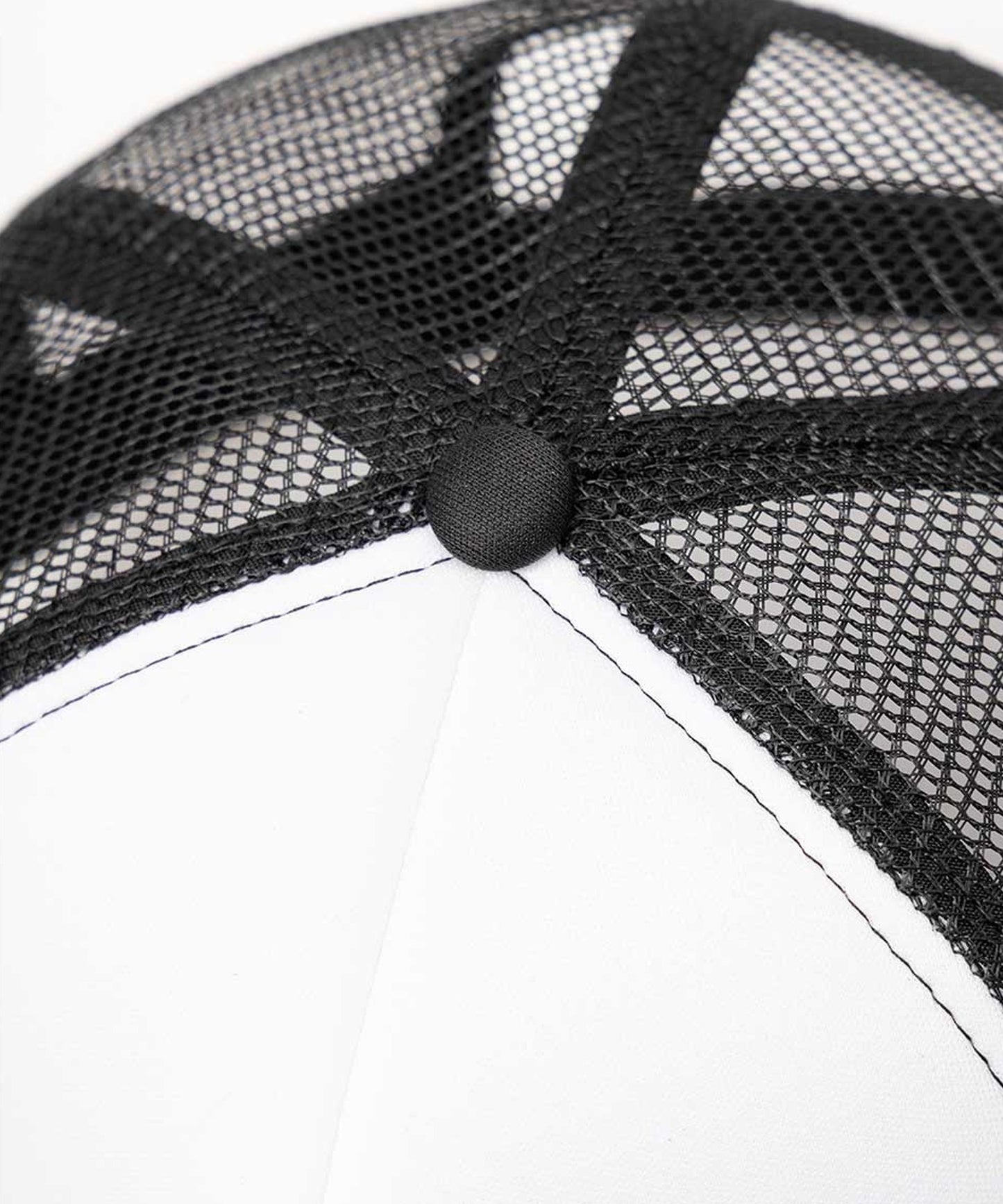 SUPPLIER / Cross Leather Patch Mesh Cap