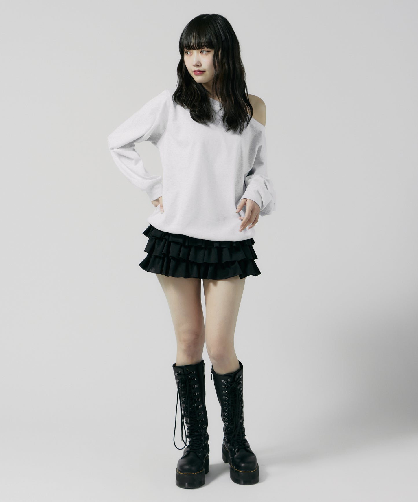 Chick / Frill Mini Skirt フリル ミニスカート