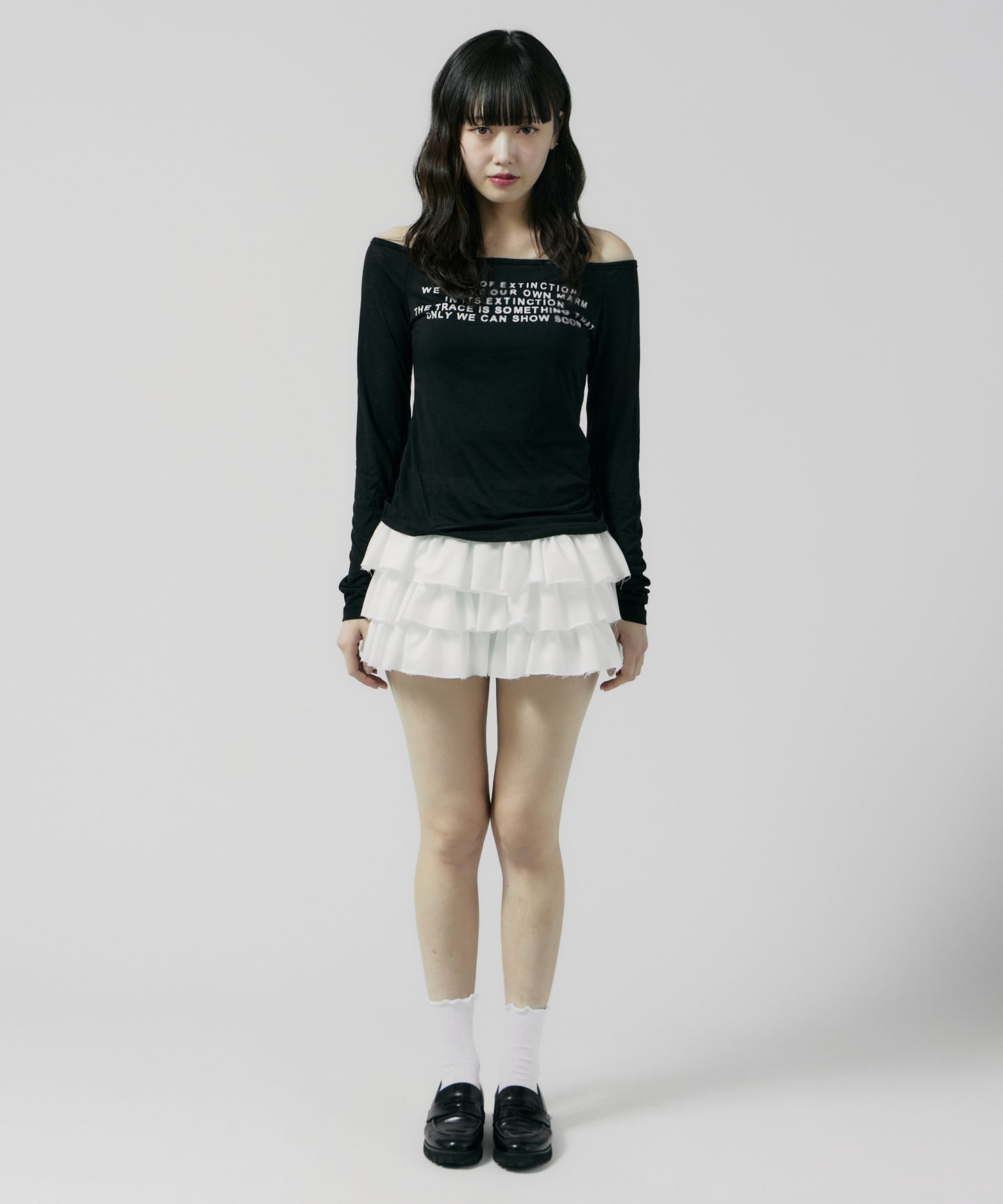 Chick / Frill Mini Skirt フリル ミニスカート