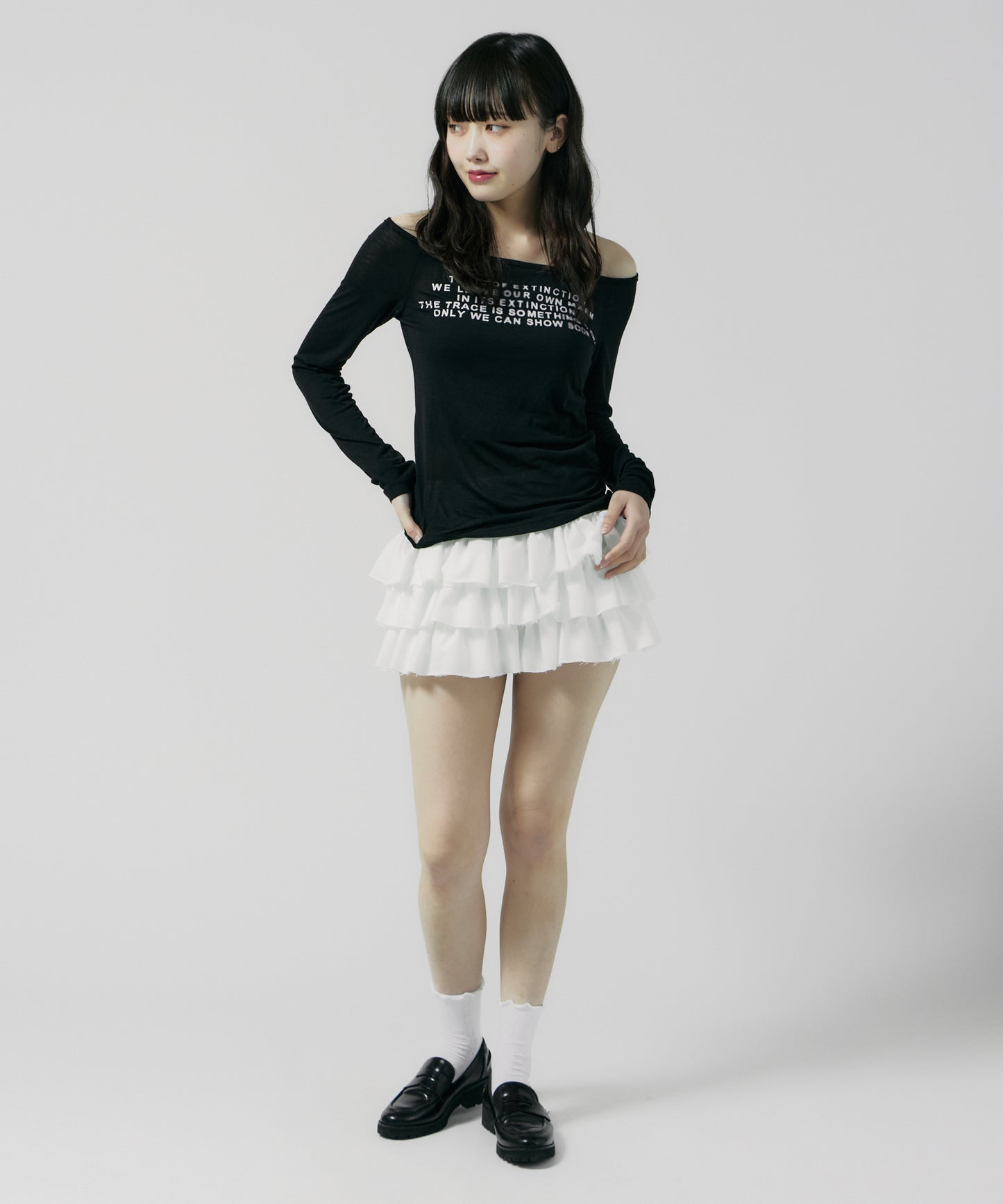 Chick / Frill Mini Skirt フリル ミニスカート