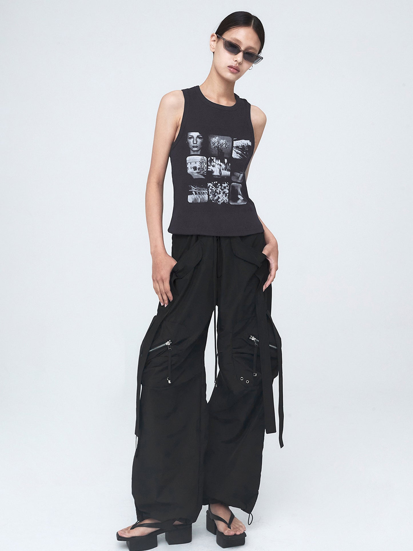 CONVEX TIE CARGO PANTS