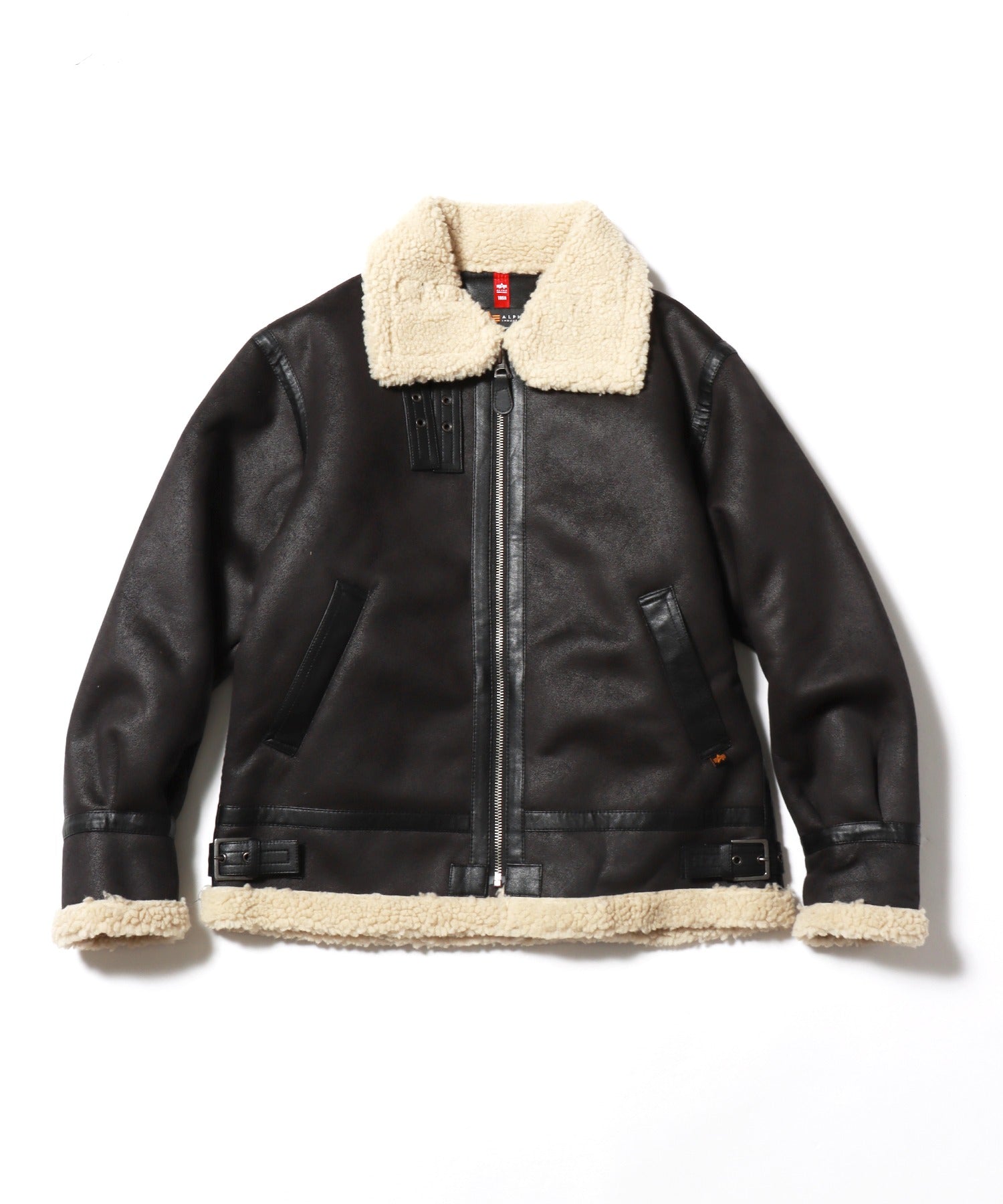 ALPHA INDUSTRIES＞ B-3 F MOUTON ジャケット - アウター