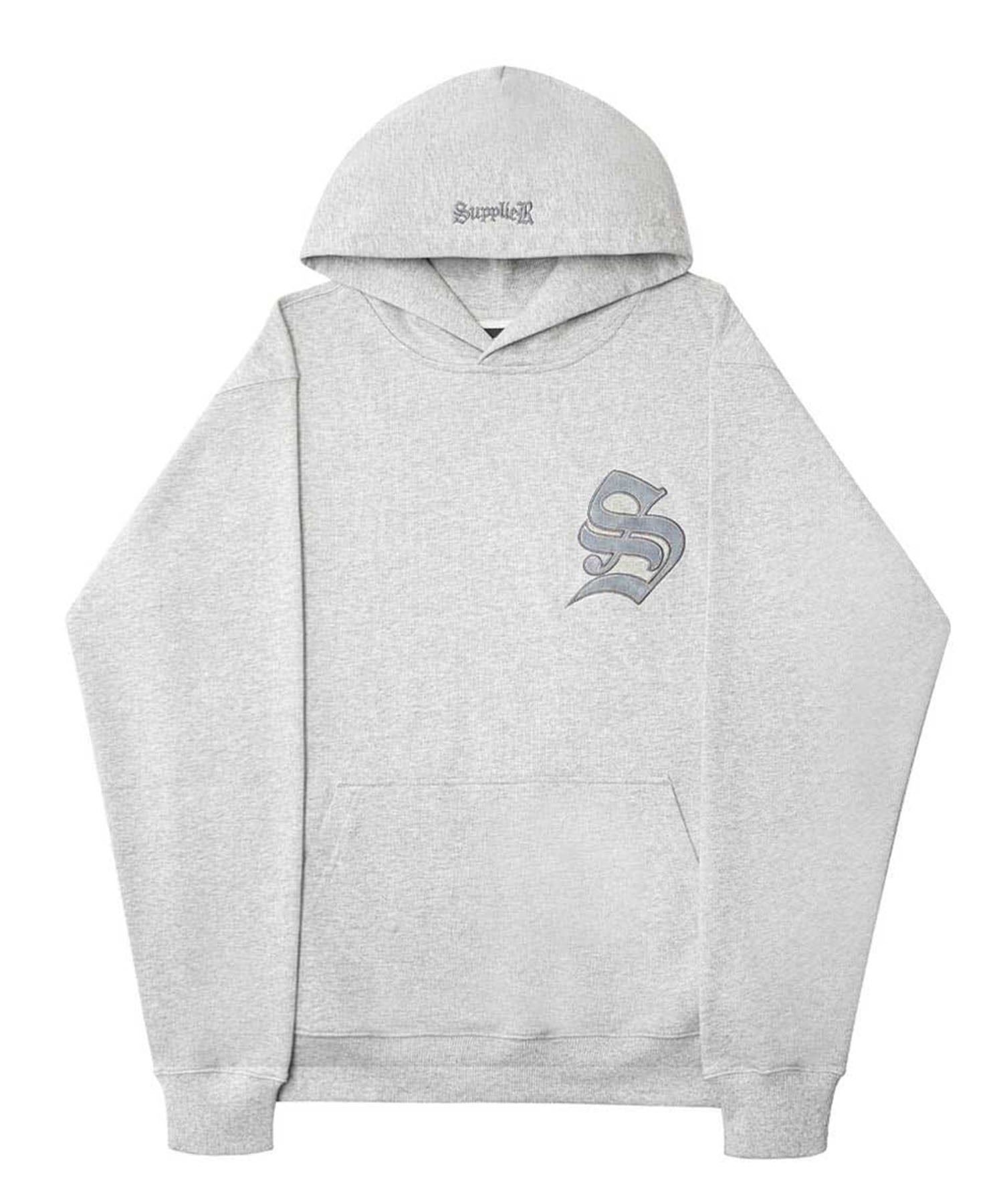 SUPPLIER(サプライヤー) 23ss Leather Patch S Logo Hoodie メンズ