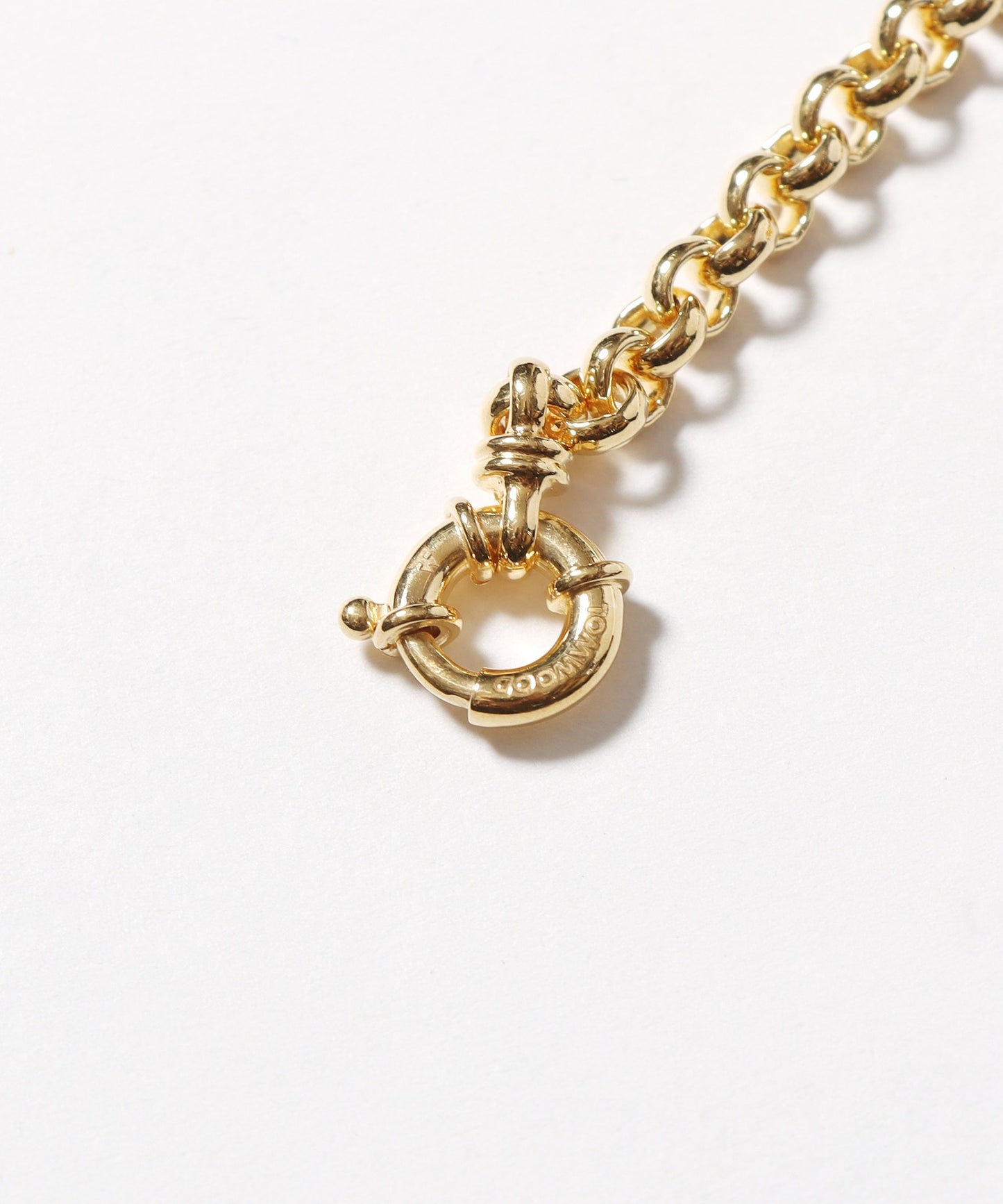 Thick Rolo Chain (Gold)