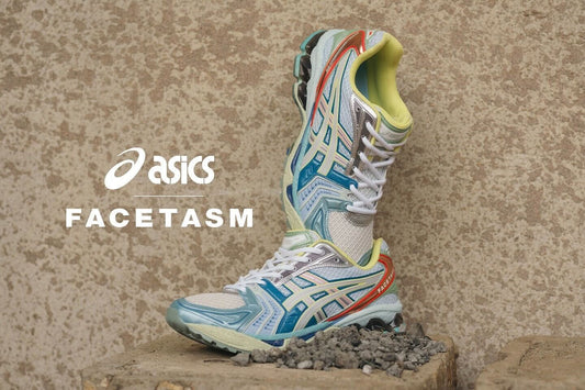 ファセッタズムとアシックス スポーツスタイルの初コラボ。テーマは“有機的な美しさ”です。