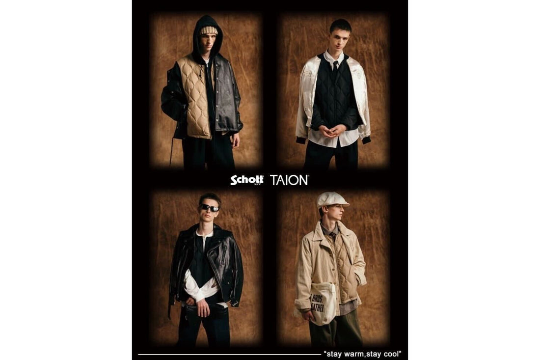 ショットとタイオンが2回目となるコラボレーションアイテムを実現。ショットのアウターの可能性を広げる、汎用性の高いインナーダウンシリーズが発売です。