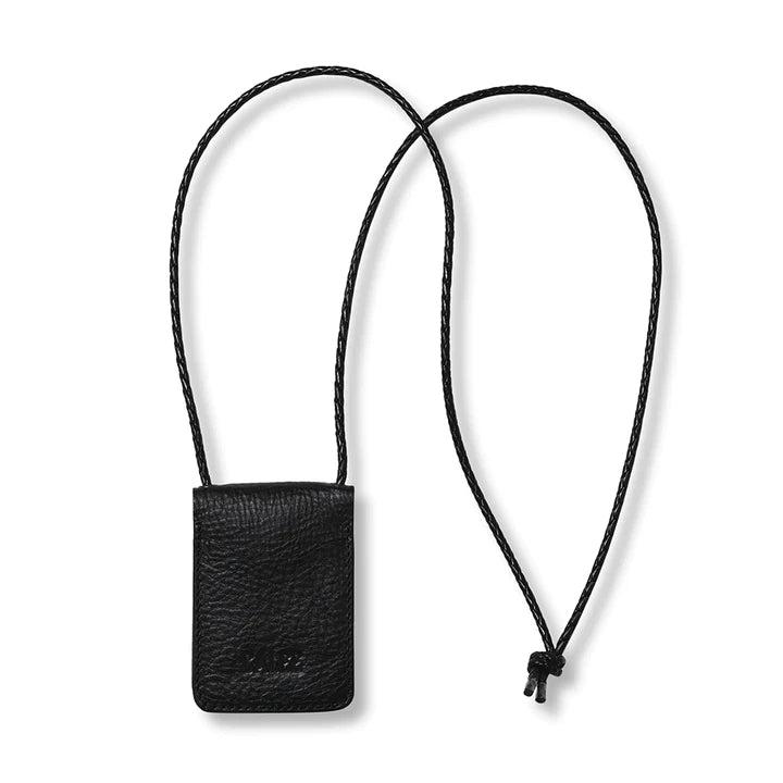 STUDS LEATHER NECK STRAP MULTI CASE