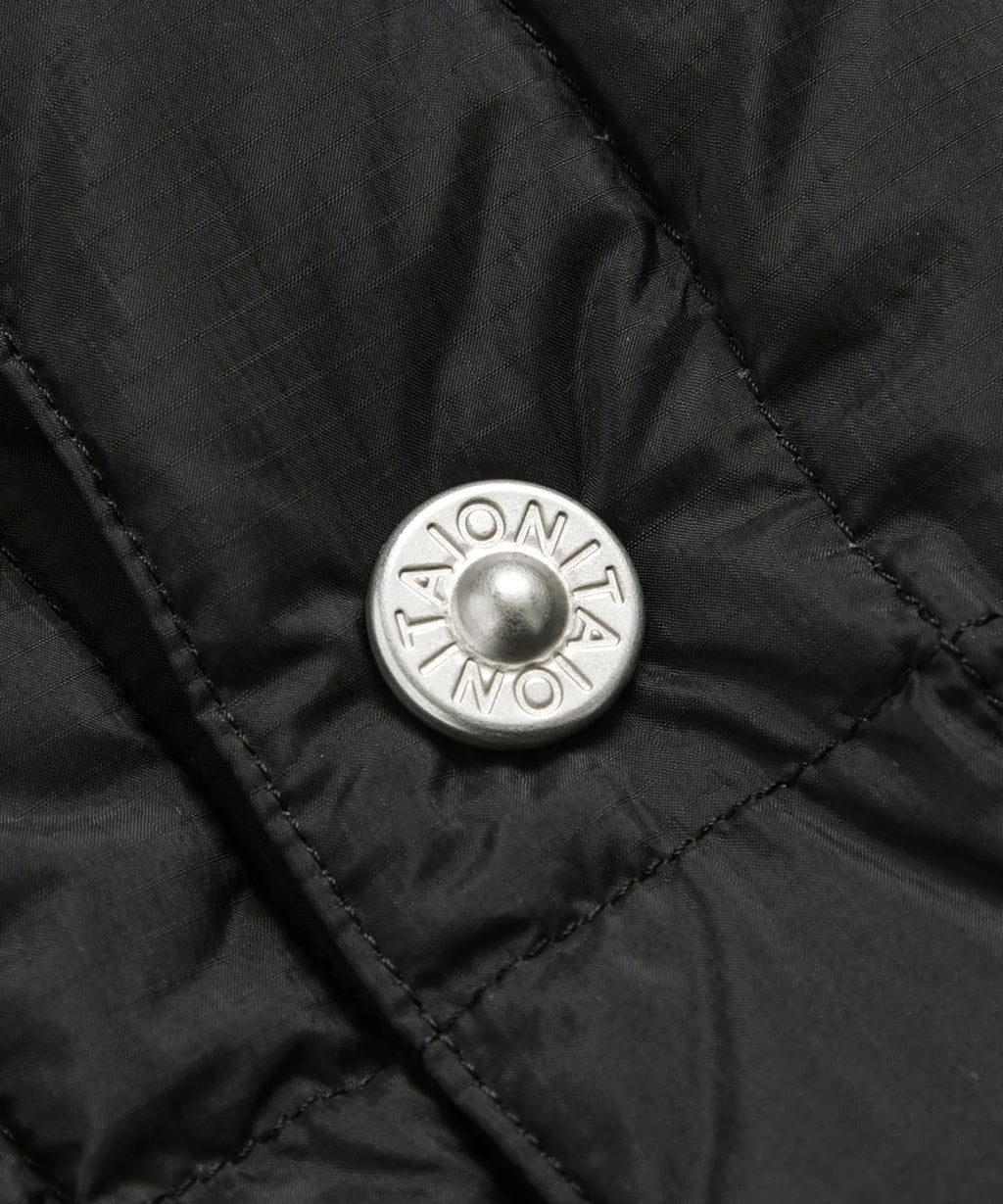 TAION / WORK V-NECK BUTTON DOWN VEST