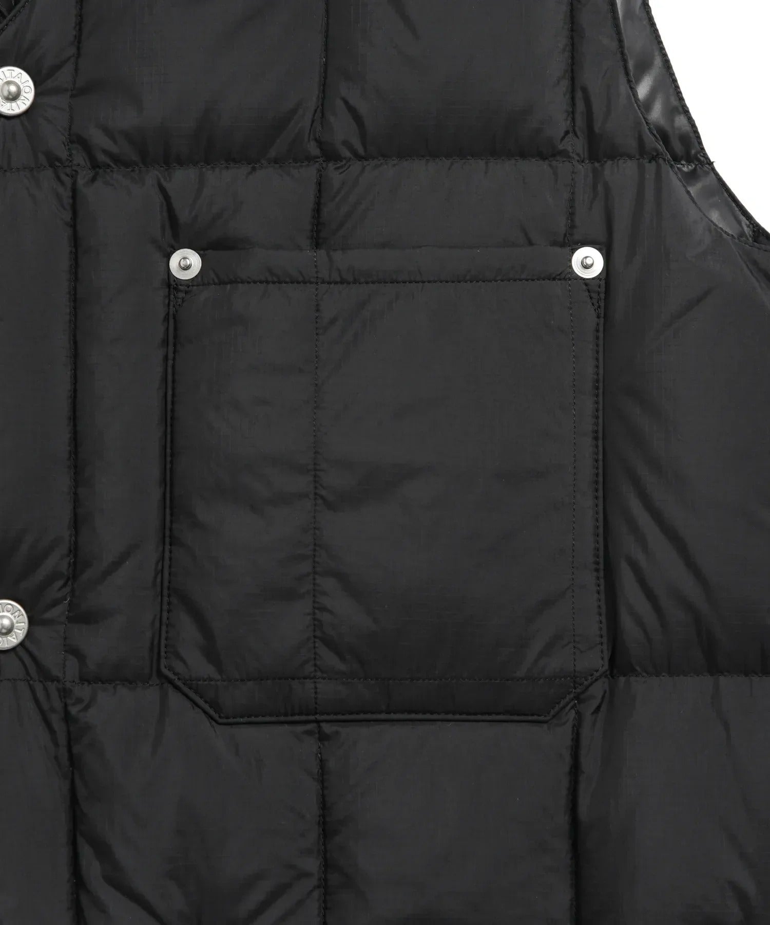 TAION / WORK V-NECK BUTTON DOWN VEST