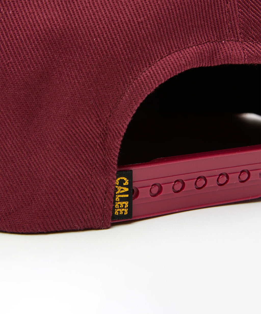 CALEE / EMBROIDERY LOGO TWILL CAP