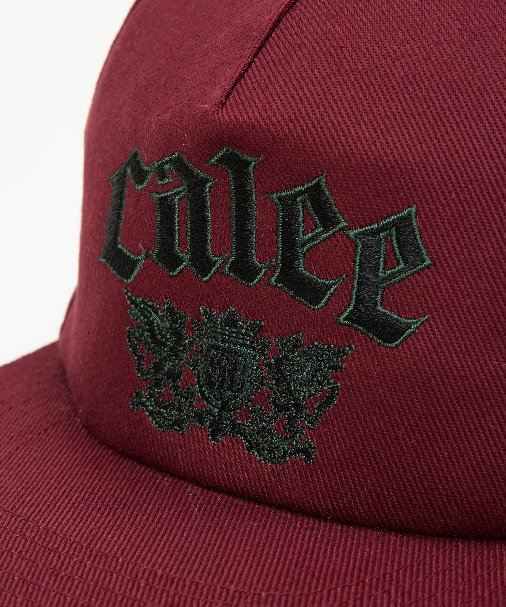 CALEE / EMBROIDERY LOGO TWILL CAP