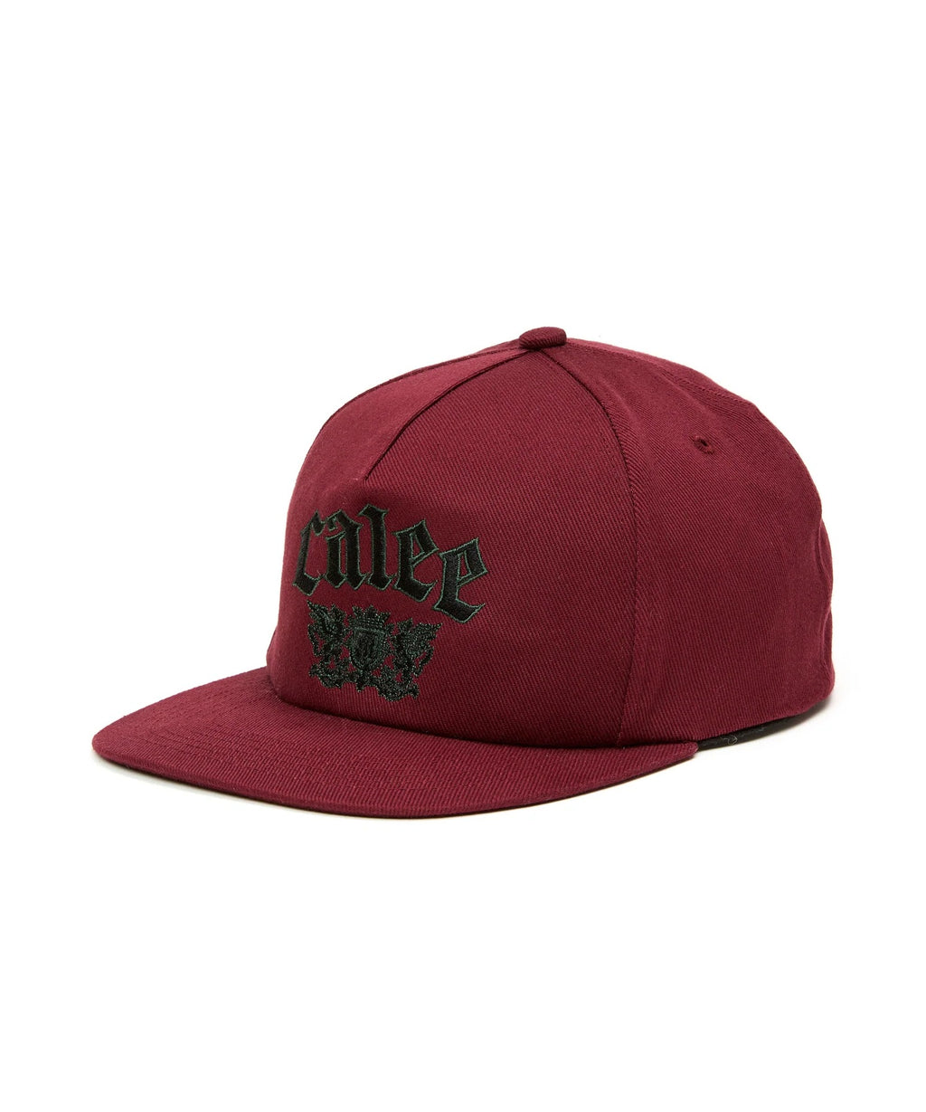 CALEE / EMBROIDERY LOGO TWILL CAP
