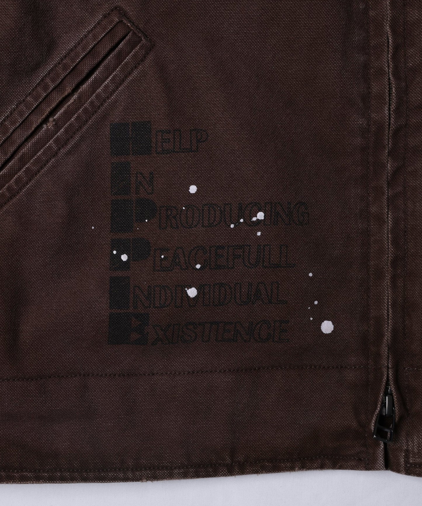 Liberaiders / GARMENT DYED WORK JACKET