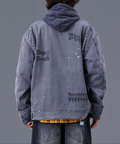 Liberaiders / GARMENT DYED WORK JACKET