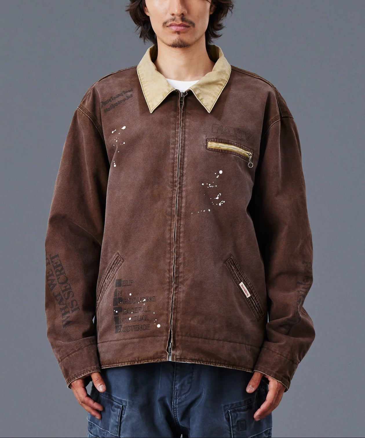 Liberaiders / GARMENT DYED WORK JACKET