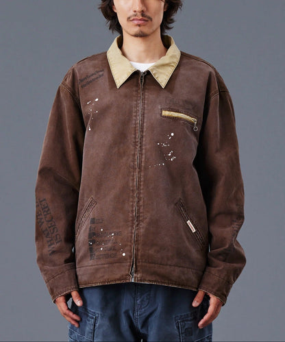 Liberaiders / GARMENT DYED WORK JACKET