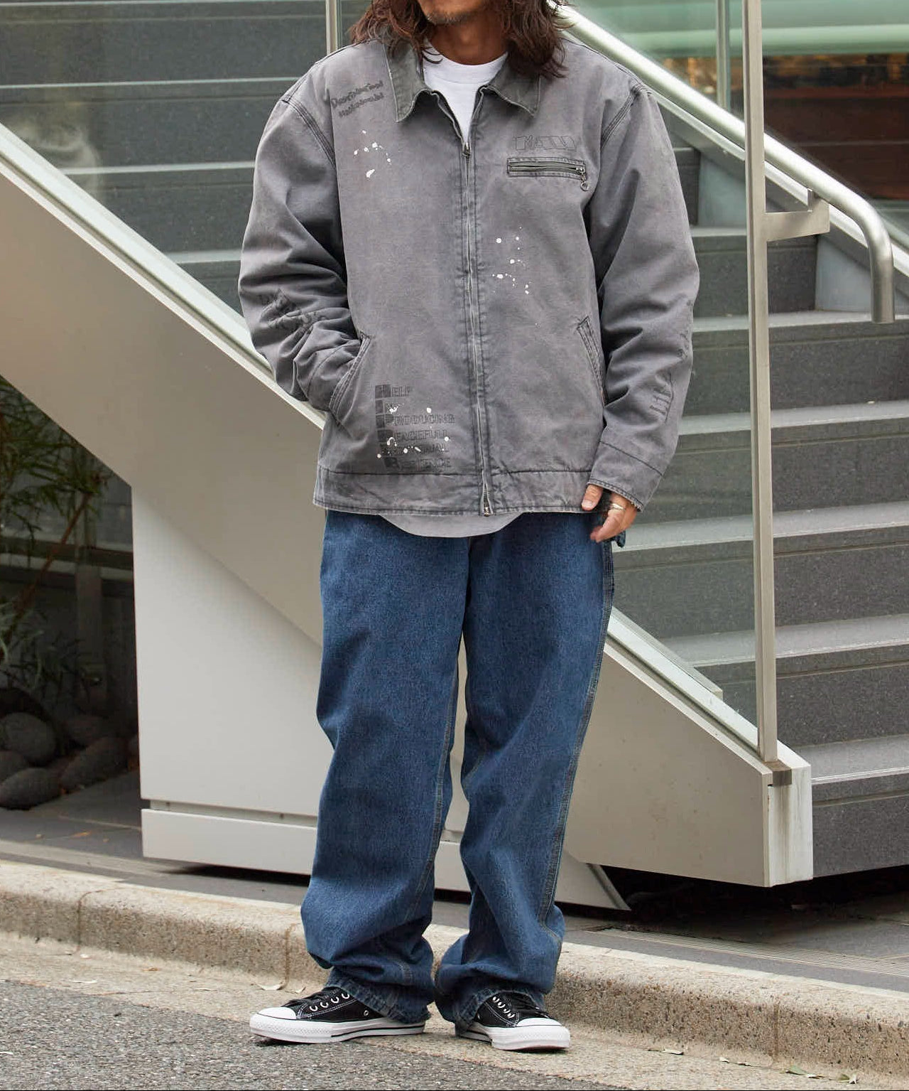 Liberaiders / GARMENT DYED WORK JACKET