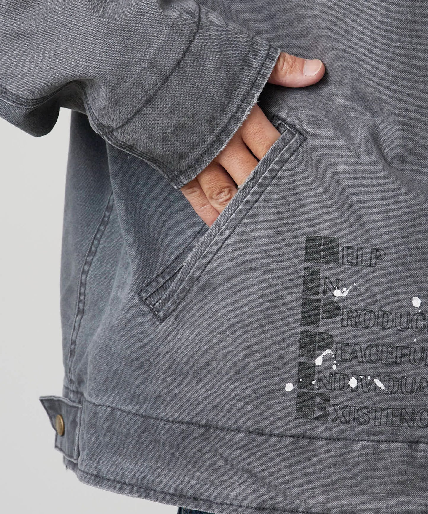 Liberaiders / GARMENT DYED WORK JACKET