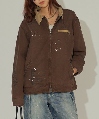 Liberaiders / GARMENT DYED WORK JACKET