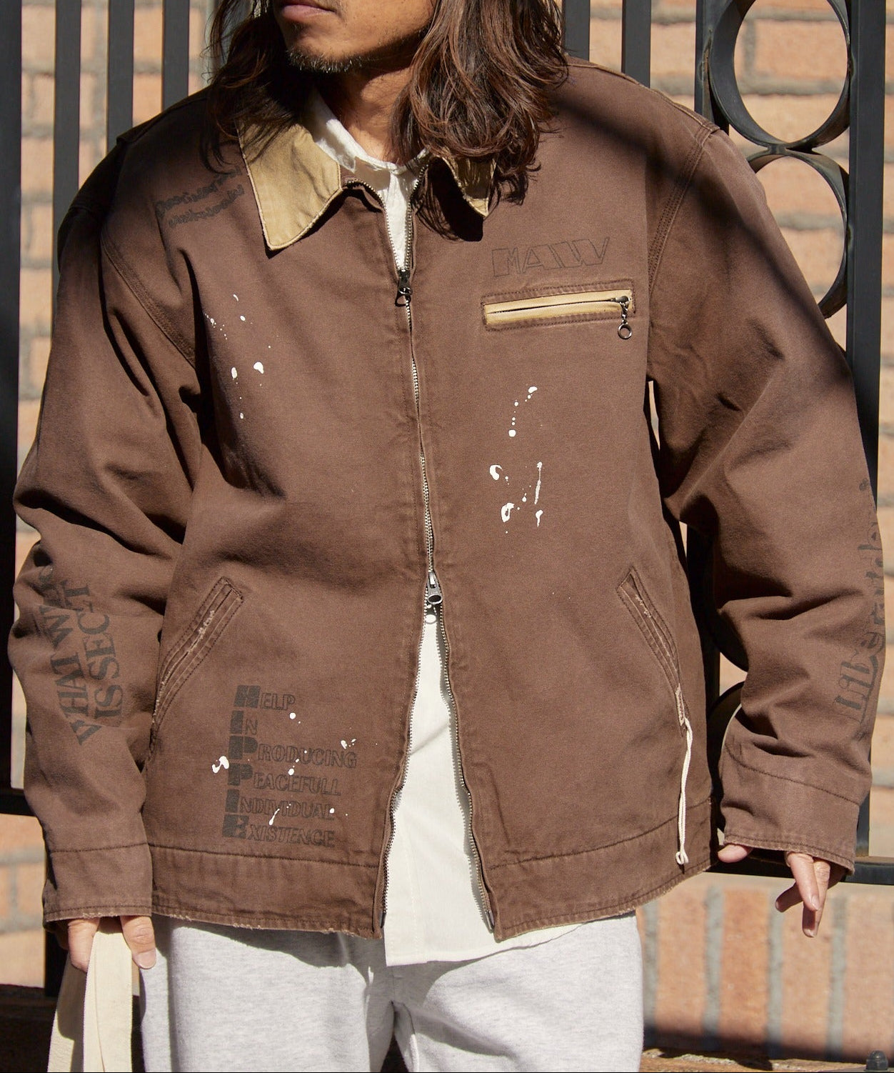 Liberaiders / GARMENT DYED WORK JACKET