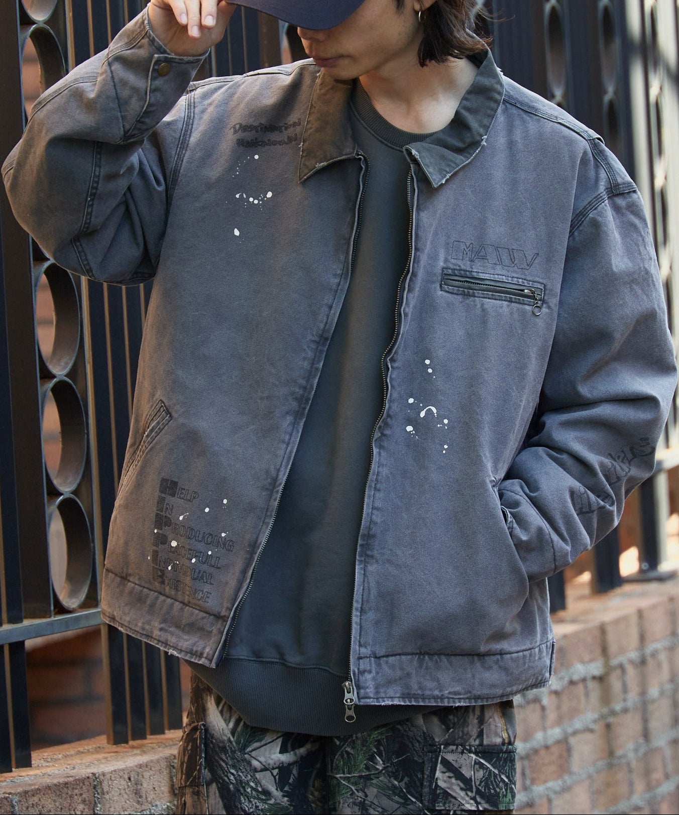 Liberaiders / GARMENT DYED WORK JACKET